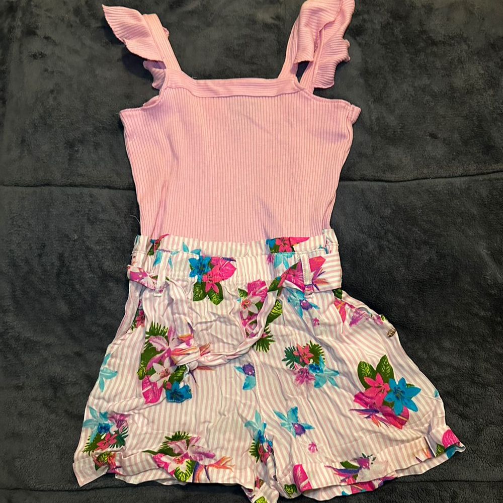 Limited Too Girls Pink Outfit Set Size 6